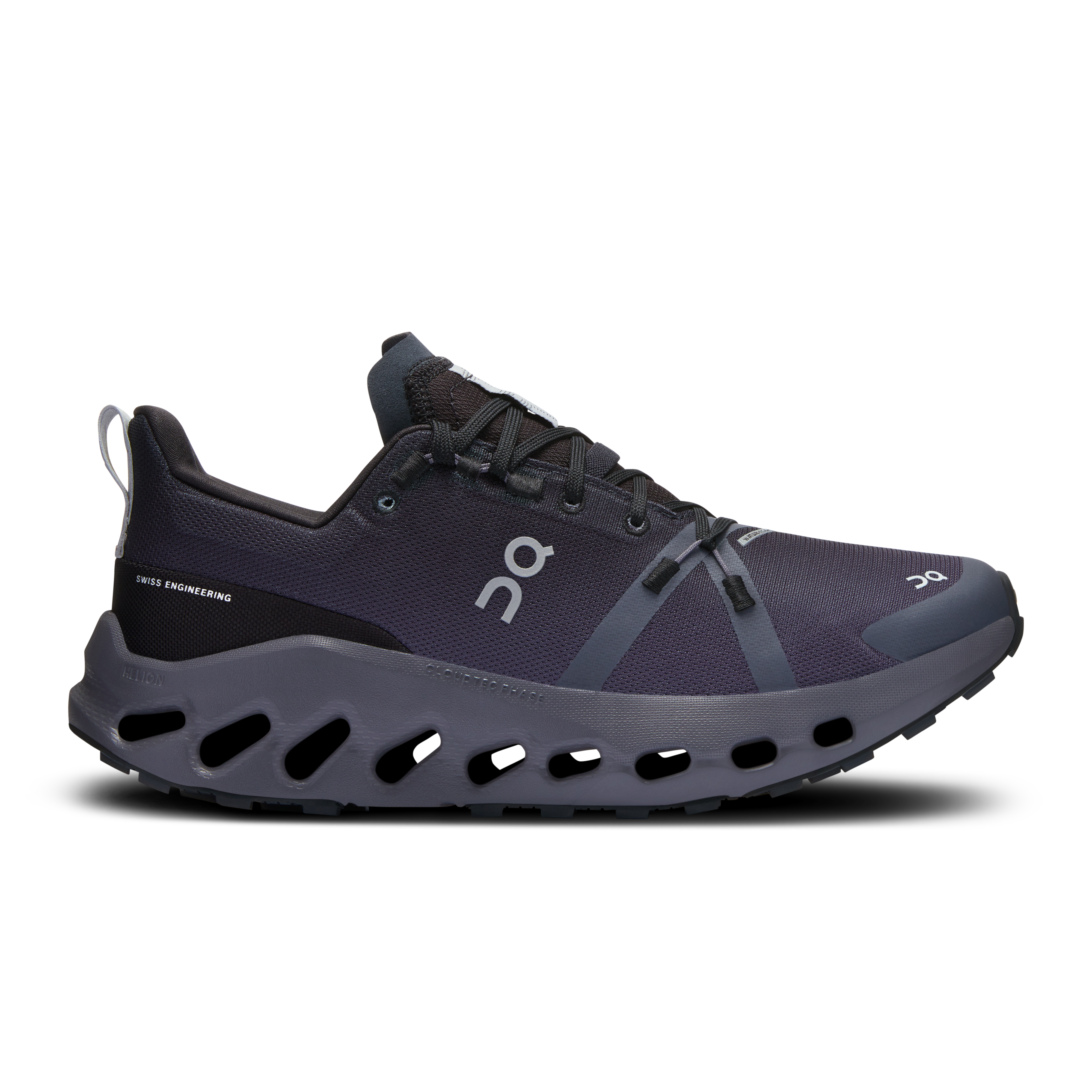 Women's Cloudsurfer Trail Waterproof Black | Eclipse