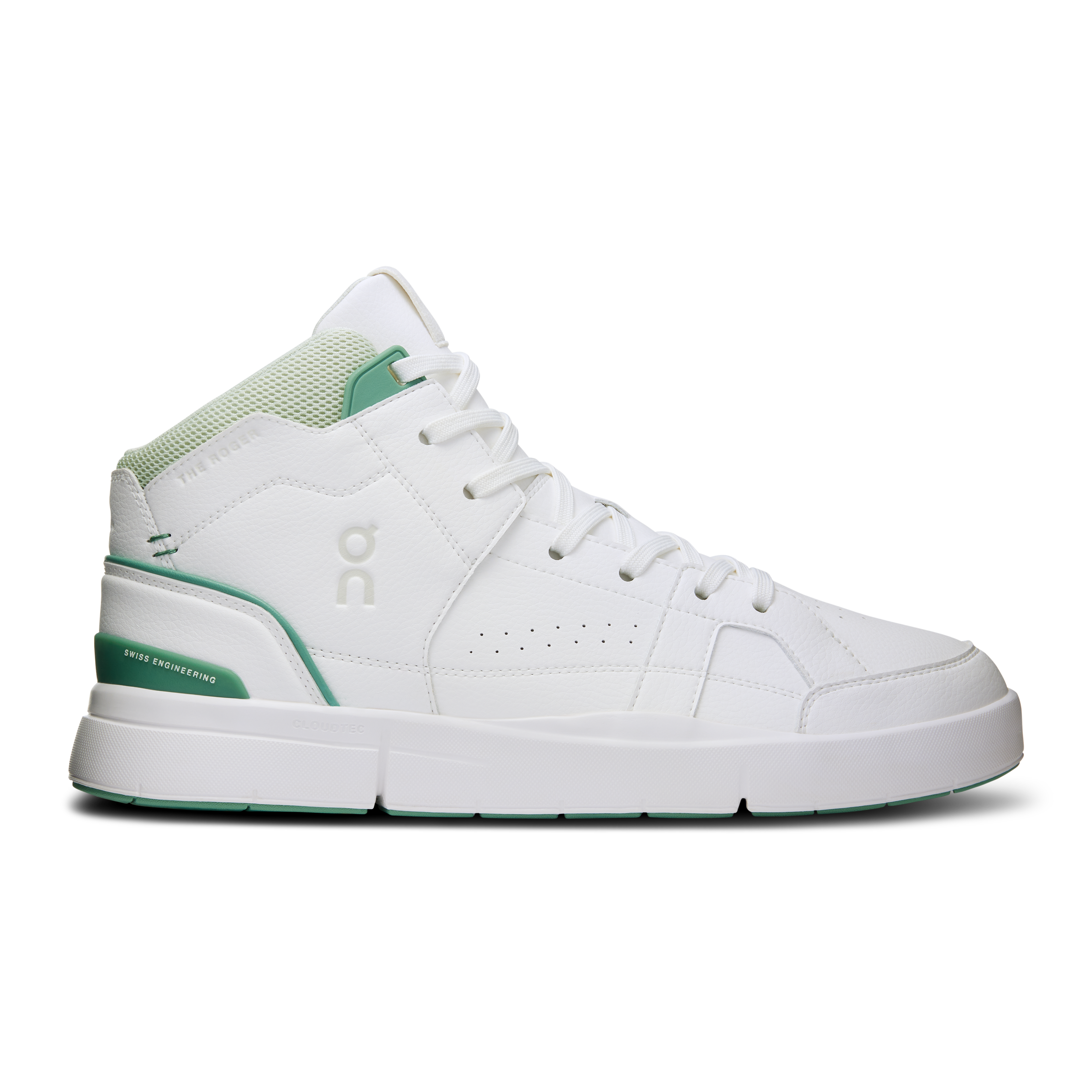 Men's THE ROGER Clubhouse Mid White | Green