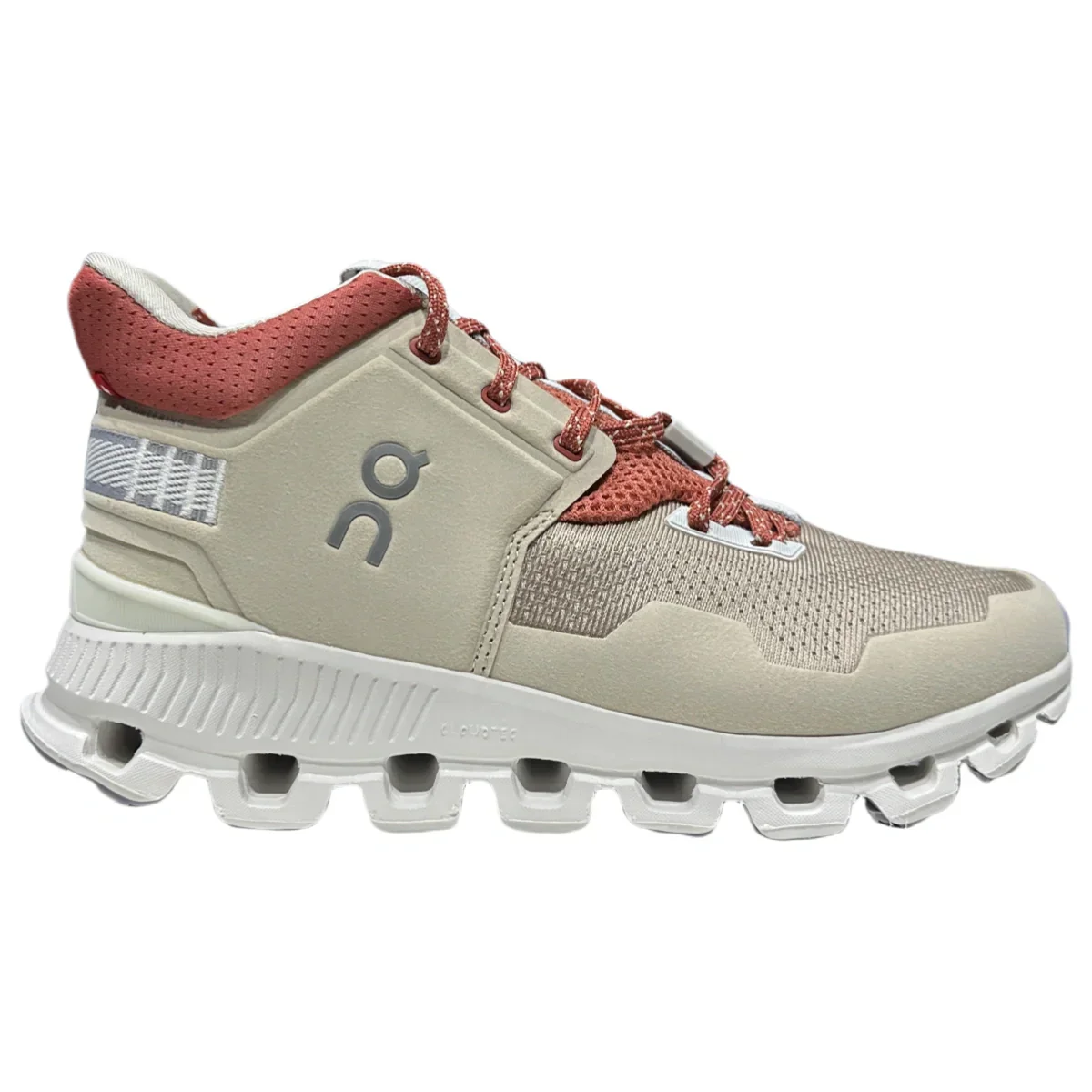 On Cloud Hi EdgeWomen'SSoft yarn pearl white
