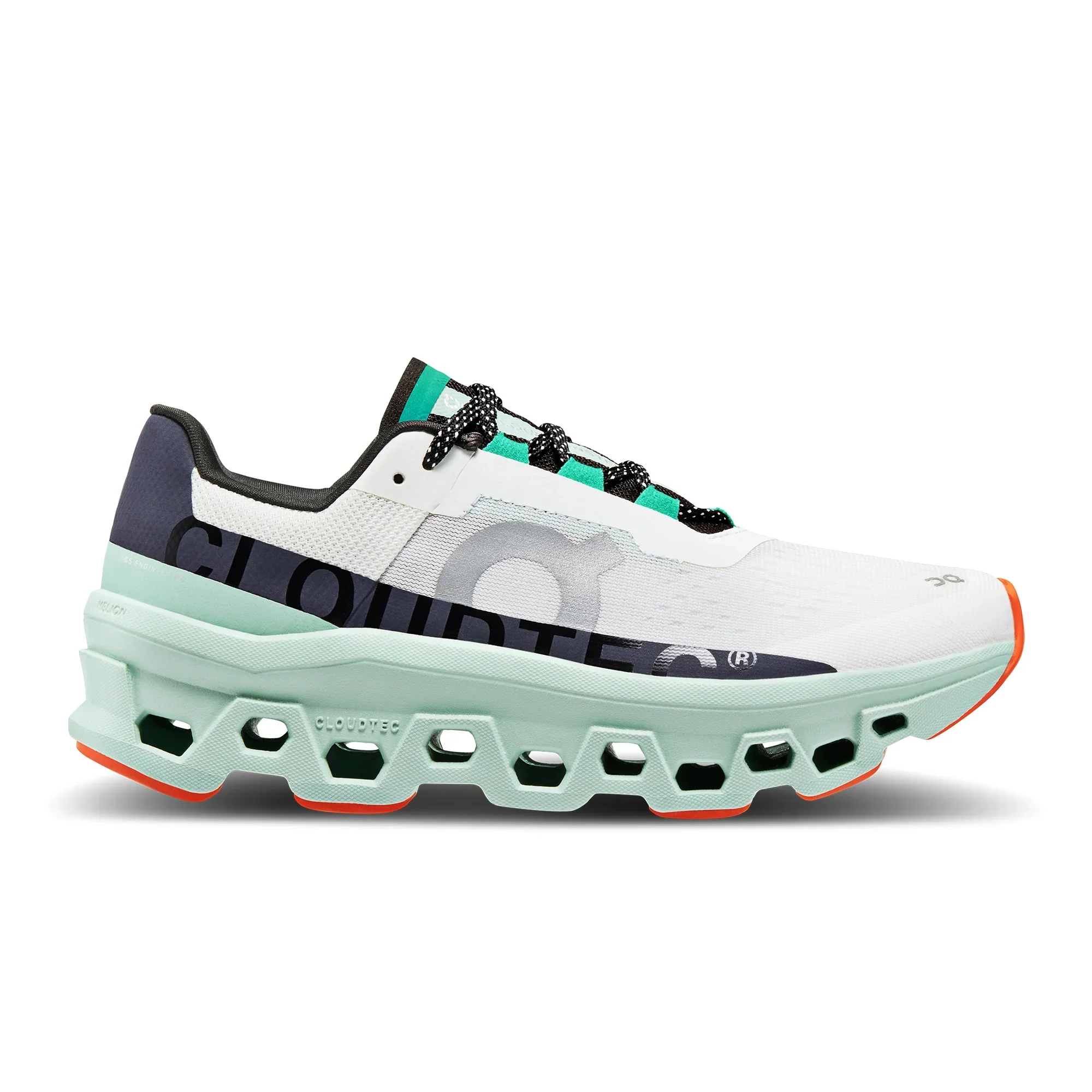 On Cloudmonster Undyed-White | Creek Women’s