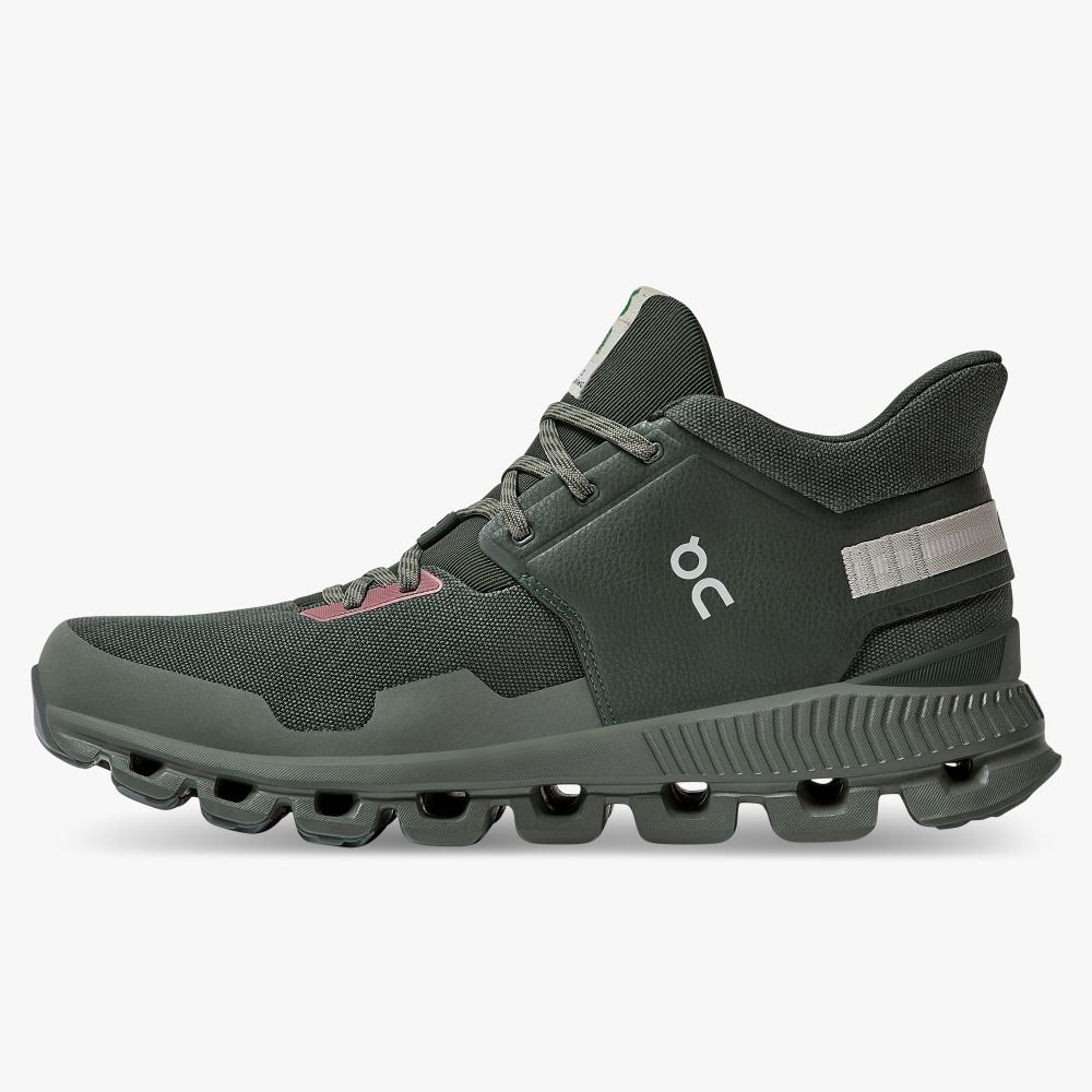 On Running Hi Edge Stone Pine - Tough enough for the city - Jungle | Forest ON95XF320 - Image 4
