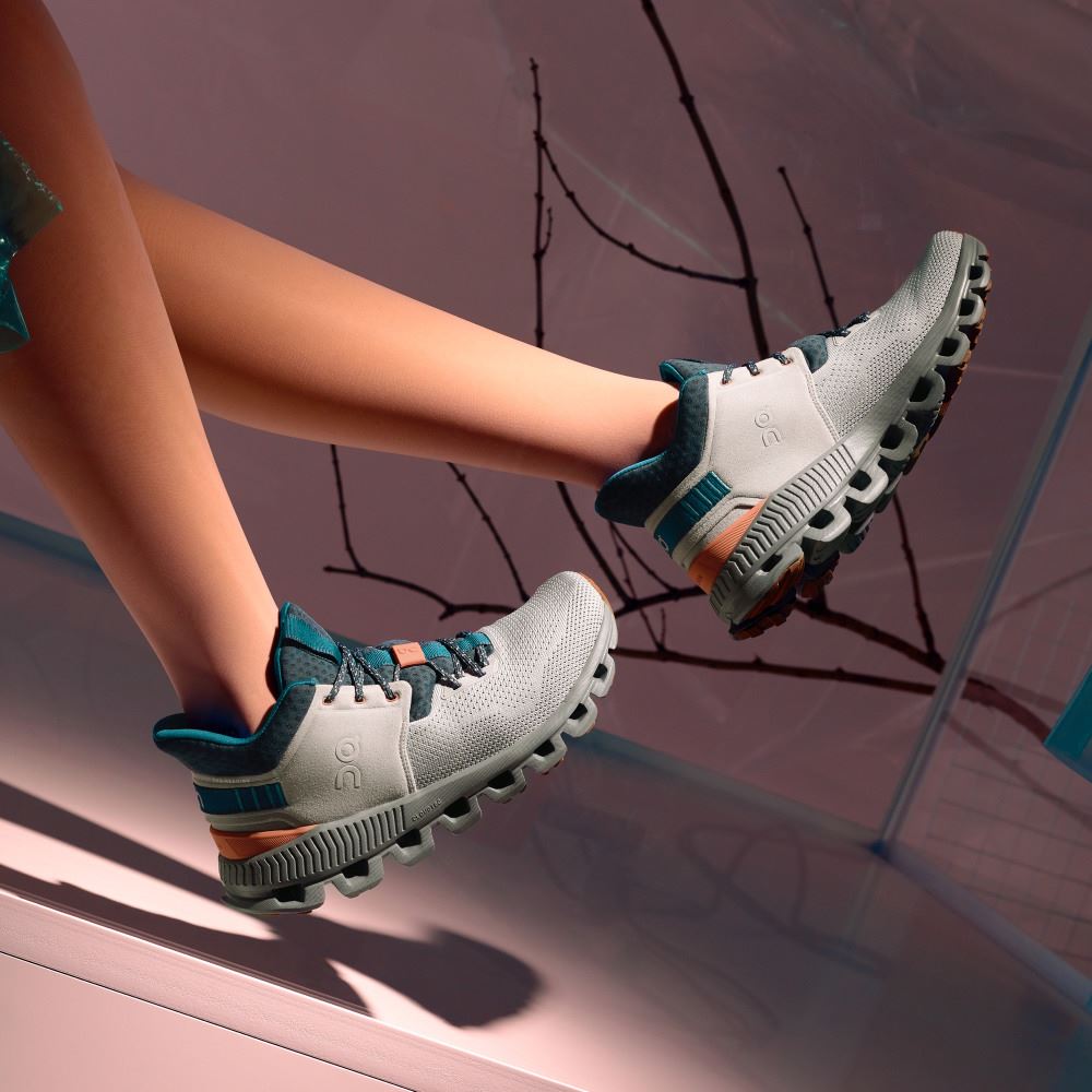 On Running Hi Edge - The street-ready sneaker silhouette - Glacier | Shadow ON95XF323 - Image 3