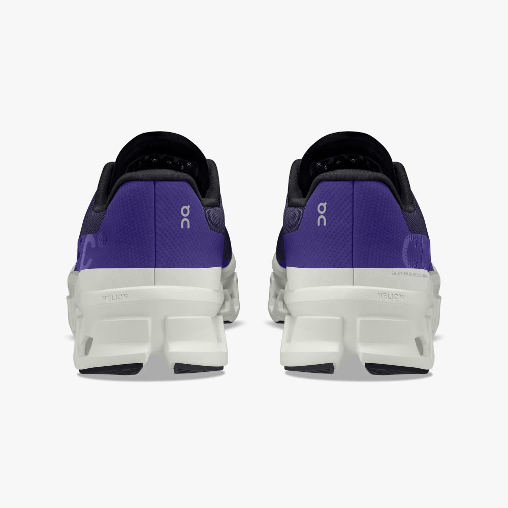 On The Cloudmonster: Lightweight cushioned running shoe - Acai | Aloe ON95XF34 - Image 5