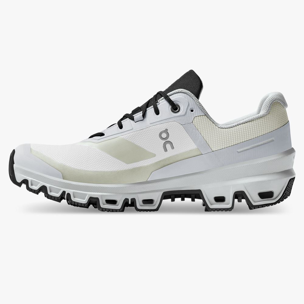 On Cloudventure Waterproof: Trail Running Shoe - Glacier | Black ON95XF109 - Image 4
