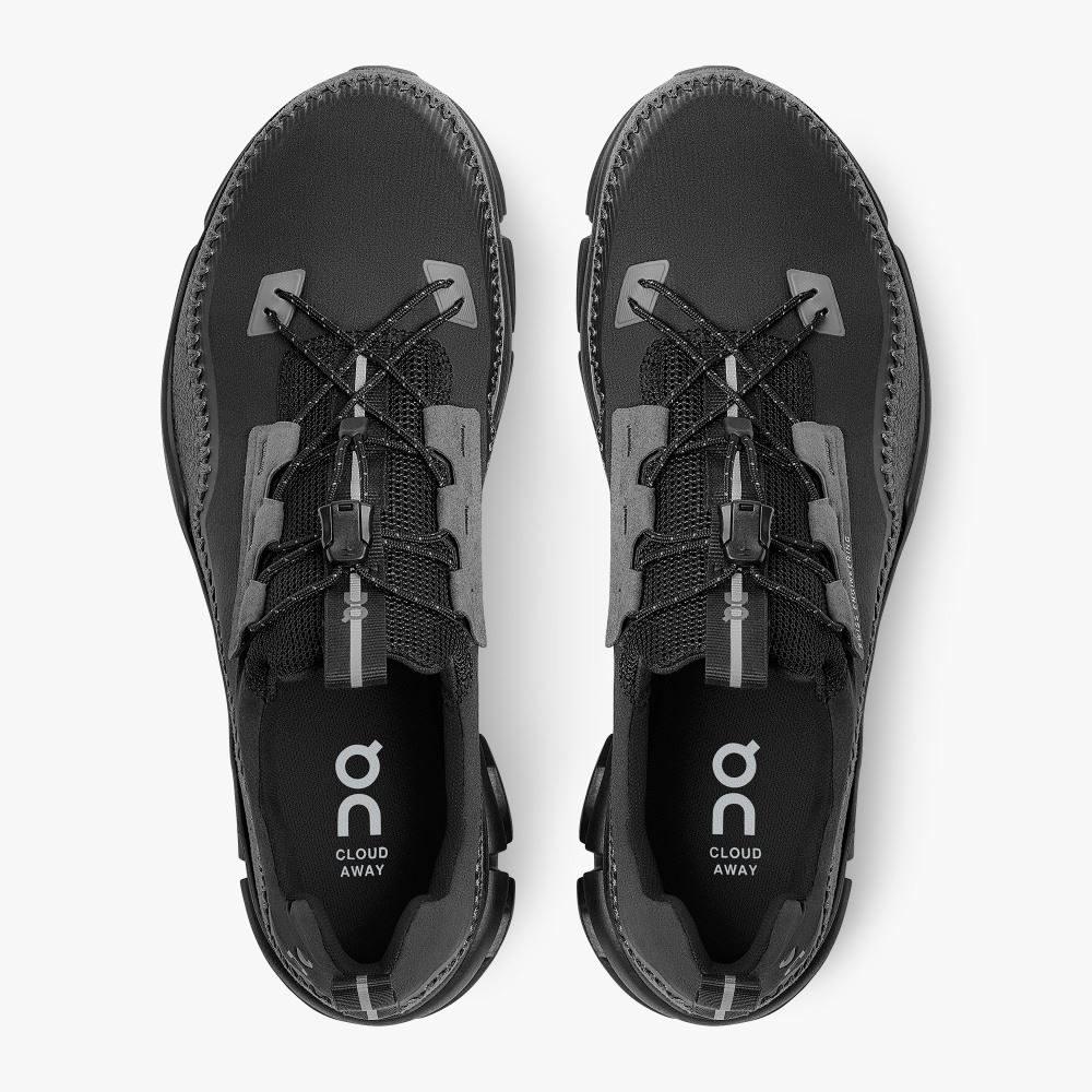 On Runningaway: All Day & Travel Shoe. Light and Versatile - Black | Rock ON95XF246 - Image 2