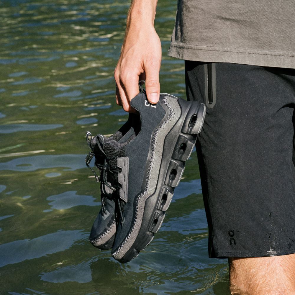 On Runningaway: All Day & Travel Shoe. Light and Versatile - Black | Rock ON95XF246 - Image 3