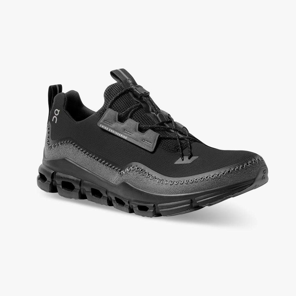 On Runningaway: All Day & Travel Shoe. Light and Versatile - Black | Rock ON95XF246 - Image 7
