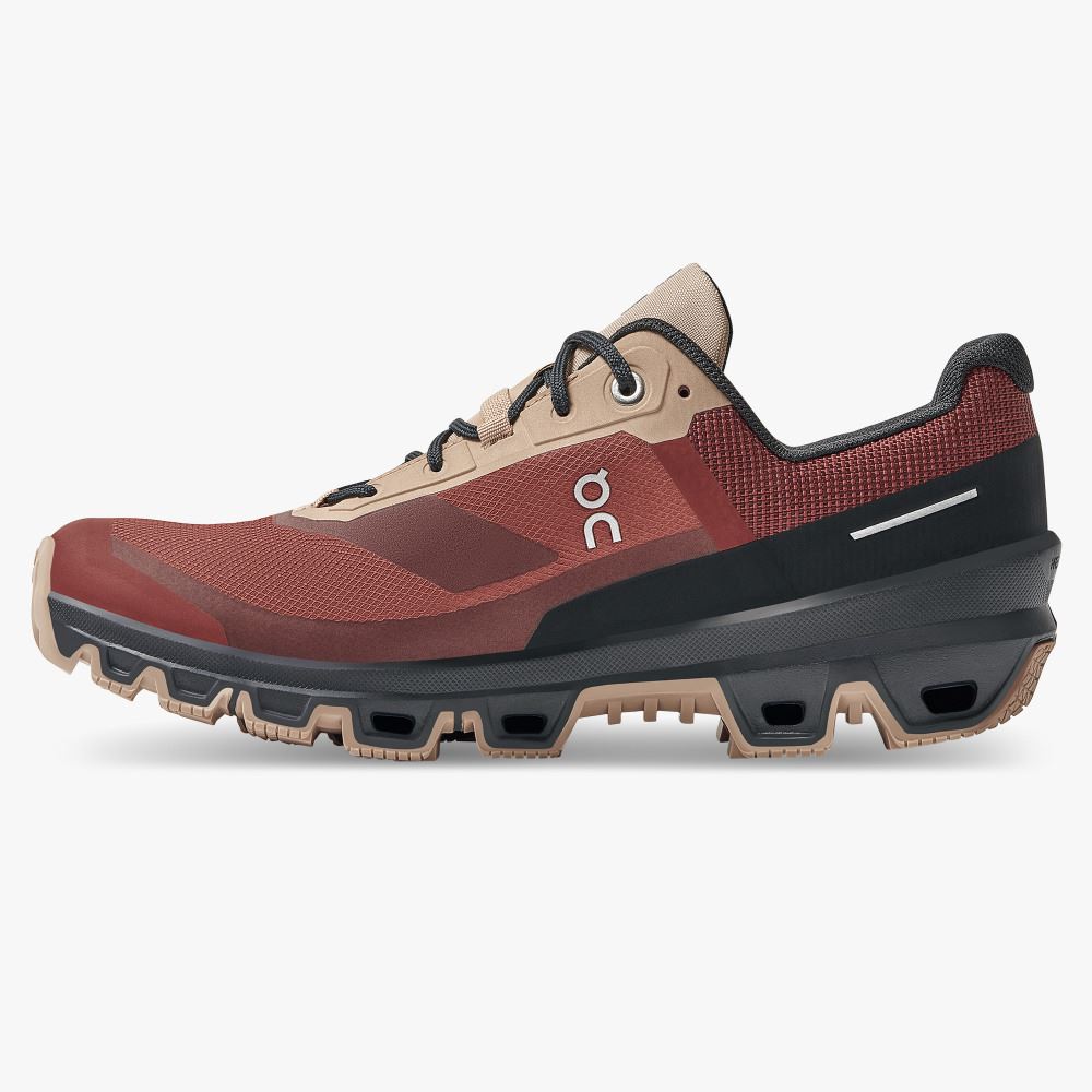 On Cloudventure Waterproof: Trail Running Shoe - Ruby | Magnet ON95XF110 - Image 4