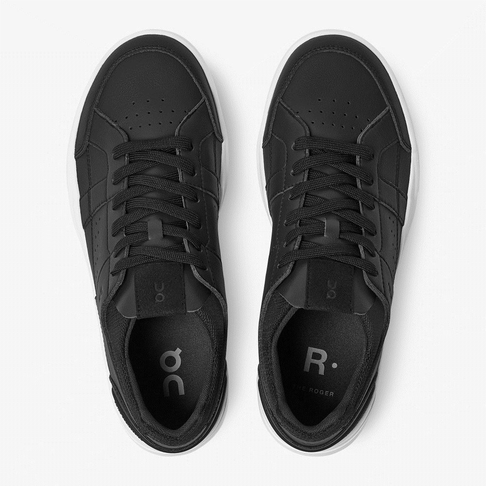 On THE ROGER Clubhouse: the expressive everyday sneaker - Black | White ON95XF286 - Image 3