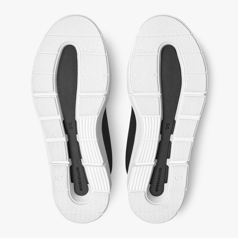 On THE ROGER Clubhouse: the expressive everyday sneaker - Black | White ON95XF286 - Image 4