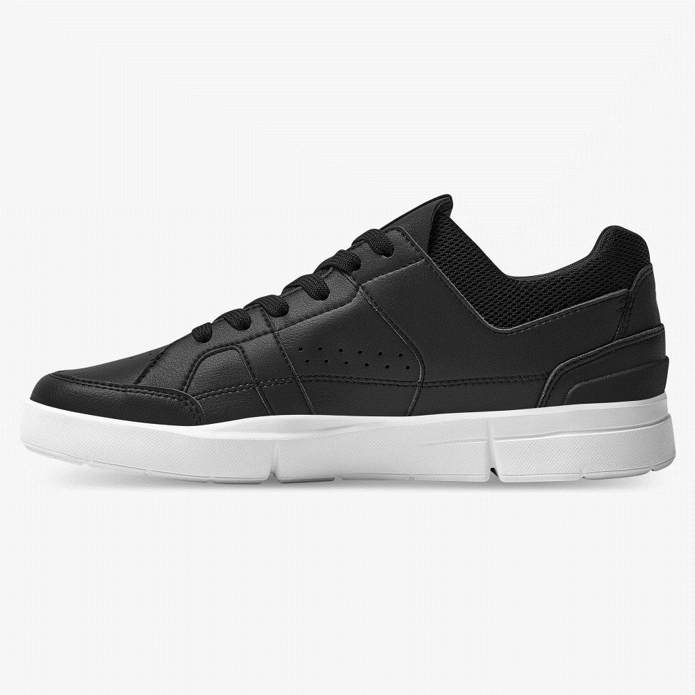 On THE ROGER Clubhouse: the expressive everyday sneaker - Black | White ON95XF286 - Image 5