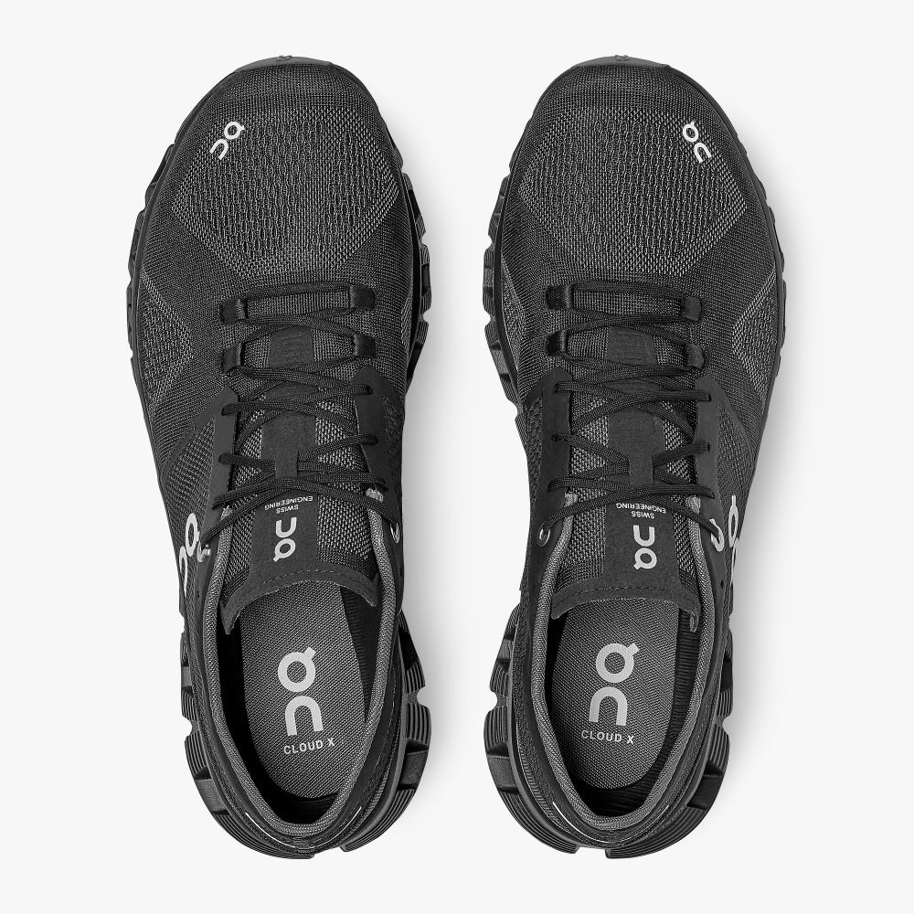 On New Cloud X - Workout and Cross Training Shoe - Black | Asphalt ON95XF240 - Image 2