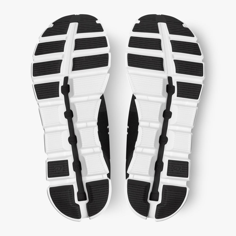 On Running 5 - the lightweight shoe for everyday performance - Black | White ON95XF177 - Image 3