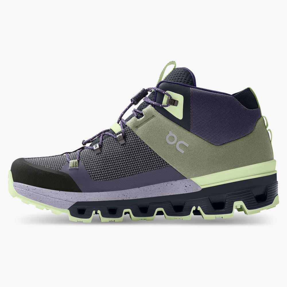 On Runningtrax: hiking boot for street and mountain peaks - Reseda | Lavender ON95XF380 - Image 4