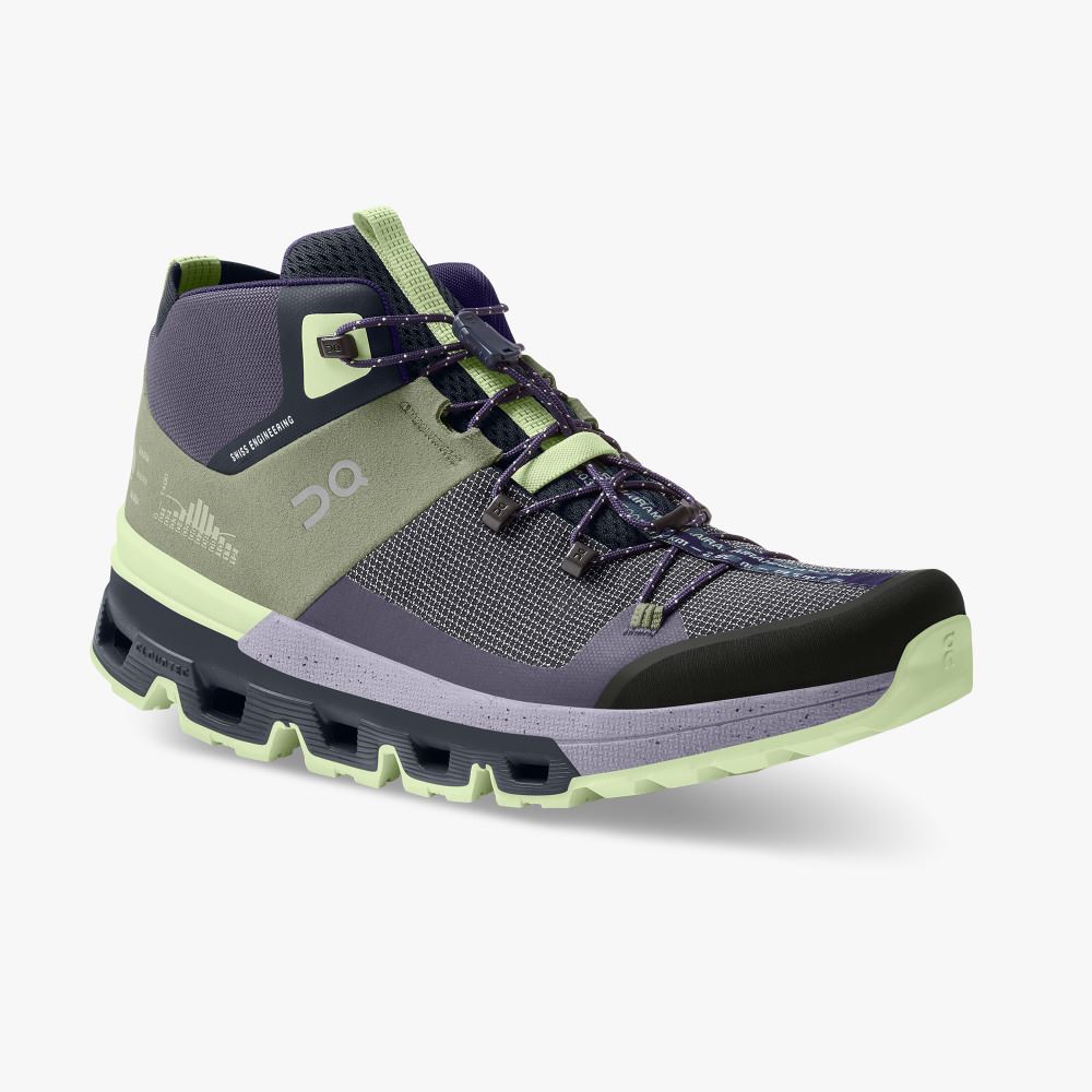 On Runningtrax: hiking boot for street and mountain peaks - Reseda | Lavender ON95XF380 - Image 6