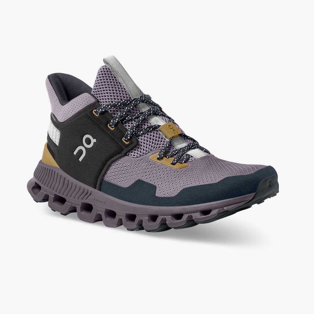 On Running Hi Edge - The street-ready sneaker silhouette - Pebble | Lilac ON95XF324 - Image 6