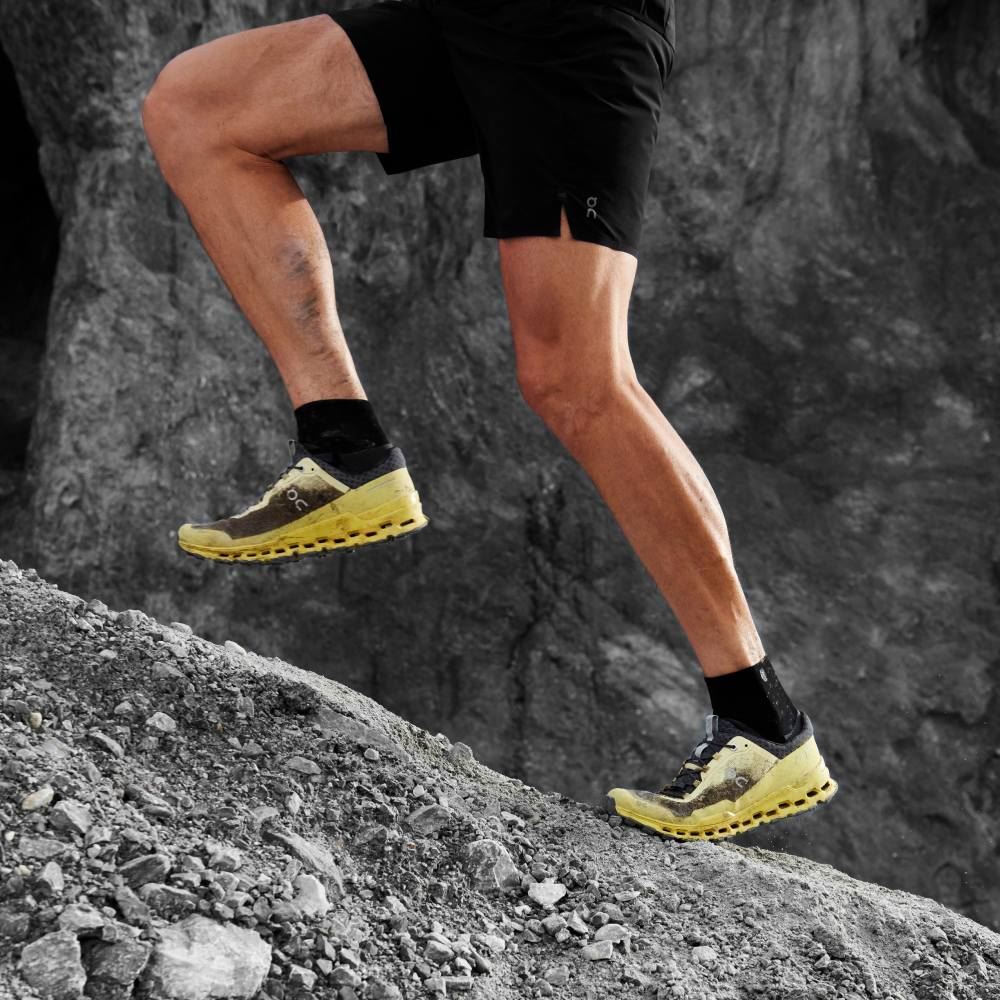 On Runningultra: cushioned trail running shoe - Limelight | Eclipse ON95XF18 - Image 2