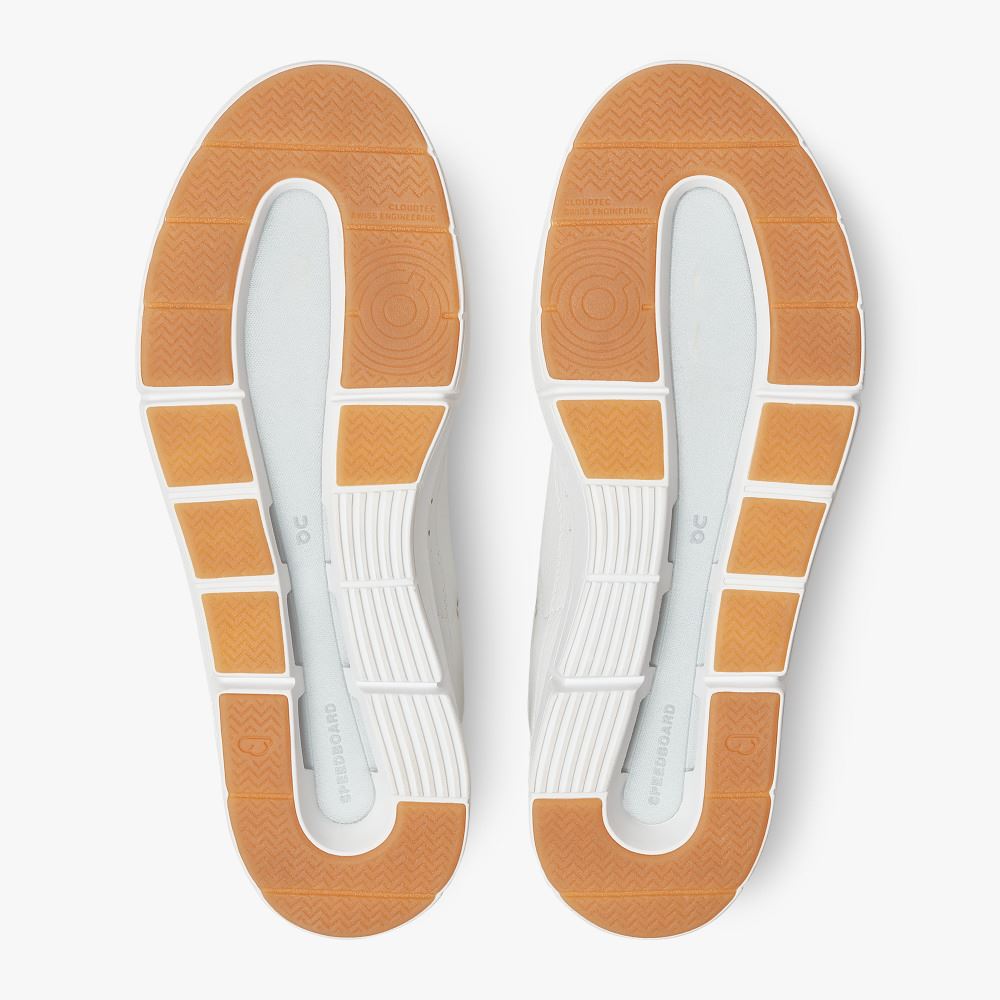 On THE ROGER: tennis-inspired sneaker by On & Roger Federer - Ice | Chalk ON95XF391 - Image 4