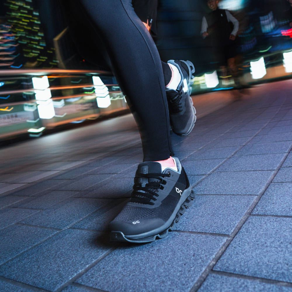 On Cloudace: supportive running shoe - Black | Eclipse ON95XF118 - Image 2