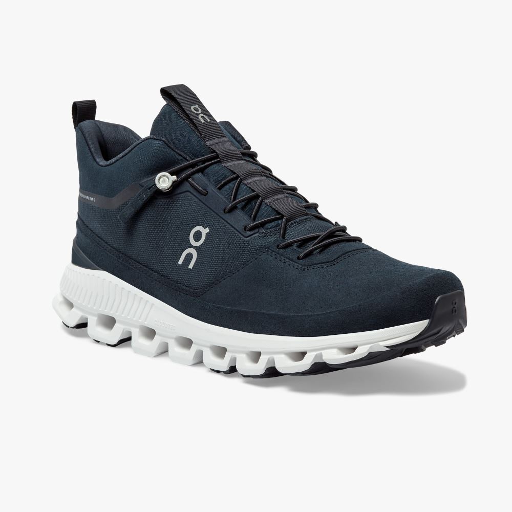 On Running Hi - High Top Sneaker - Navy ON95XF214 - Image 6