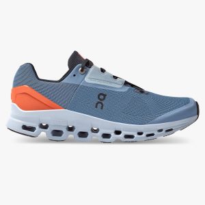 On Cloudstratus: Maximum Cushioned Running Shoe - Lake | Flare ON95XF55