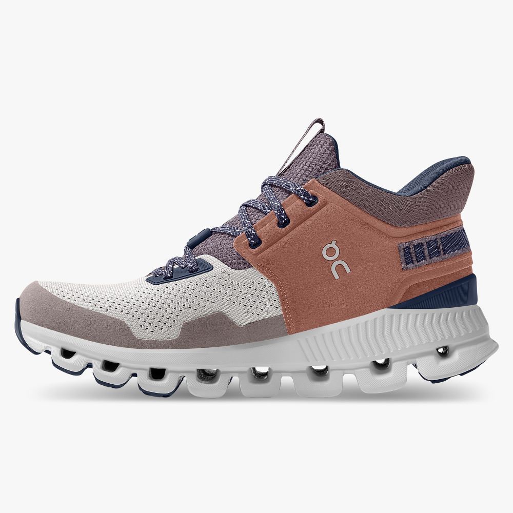 On Running Hi Edge - The street-ready sneaker silhouette - Pecan | Clay ON95XF325 - Image 4