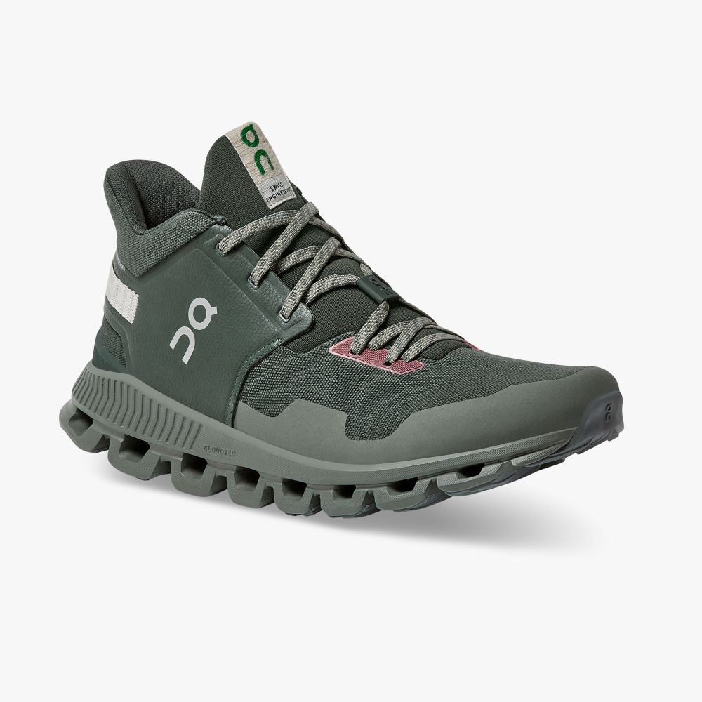 On Running Hi Edge Stone Pine - Tough enough for the city - Jungle | Forest ON95XF199 - Image 6