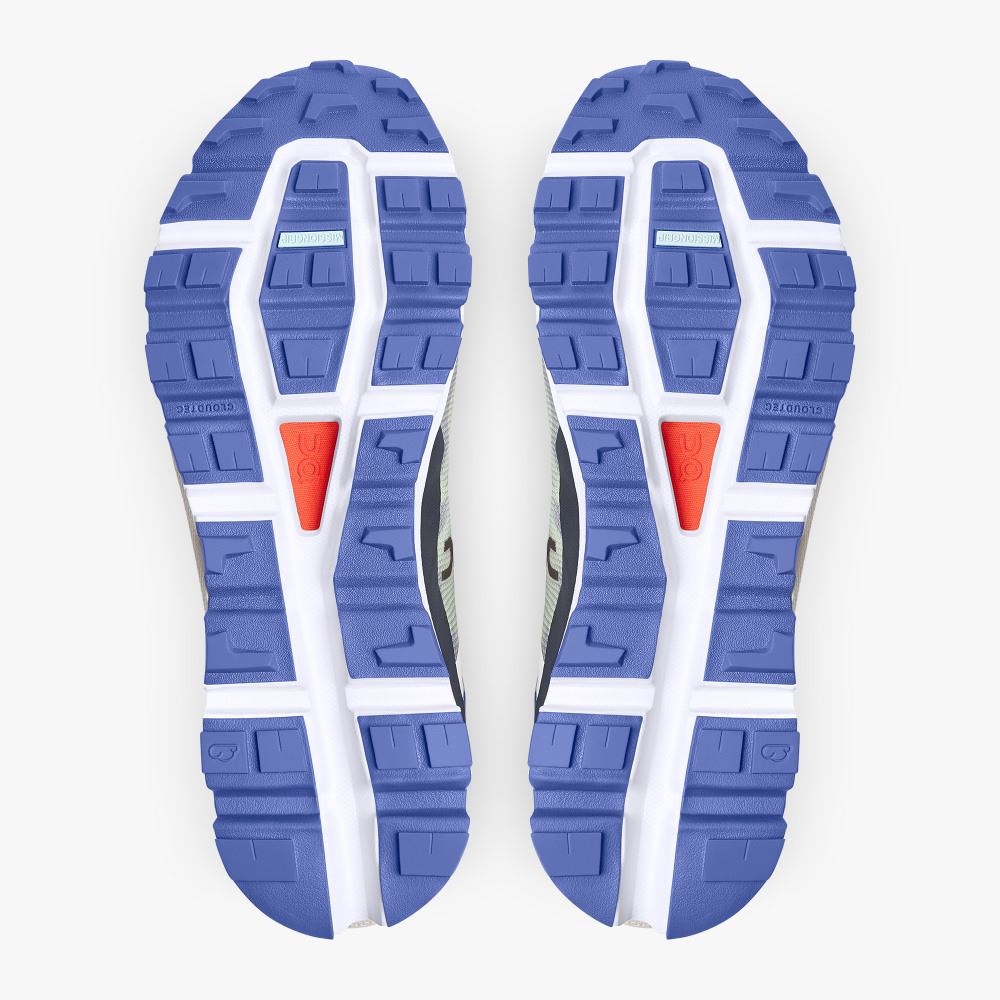 On The Cloudvista: Lightweight Trail Running & Hiking shoe - Frost | Ink ON95XF06 - Image 3