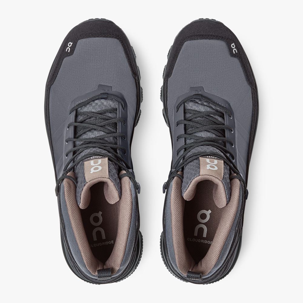 On Cloudridge: ultralight, high-comfort hiking boot - Eclipse | Black ON95XF08 - Image 2
