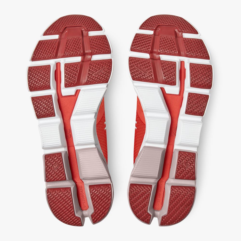 On Cloudflyer: Supportive Running Shoe. Light & Stable - Flare | Quartz ON95XF133 - Image 3