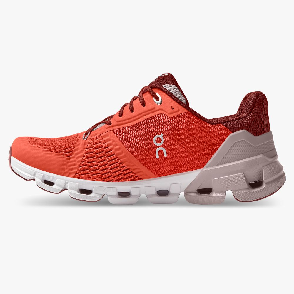 On Cloudflyer: Supportive Running Shoe. Light & Stable - Flare | Quartz ON95XF133 - Image 4