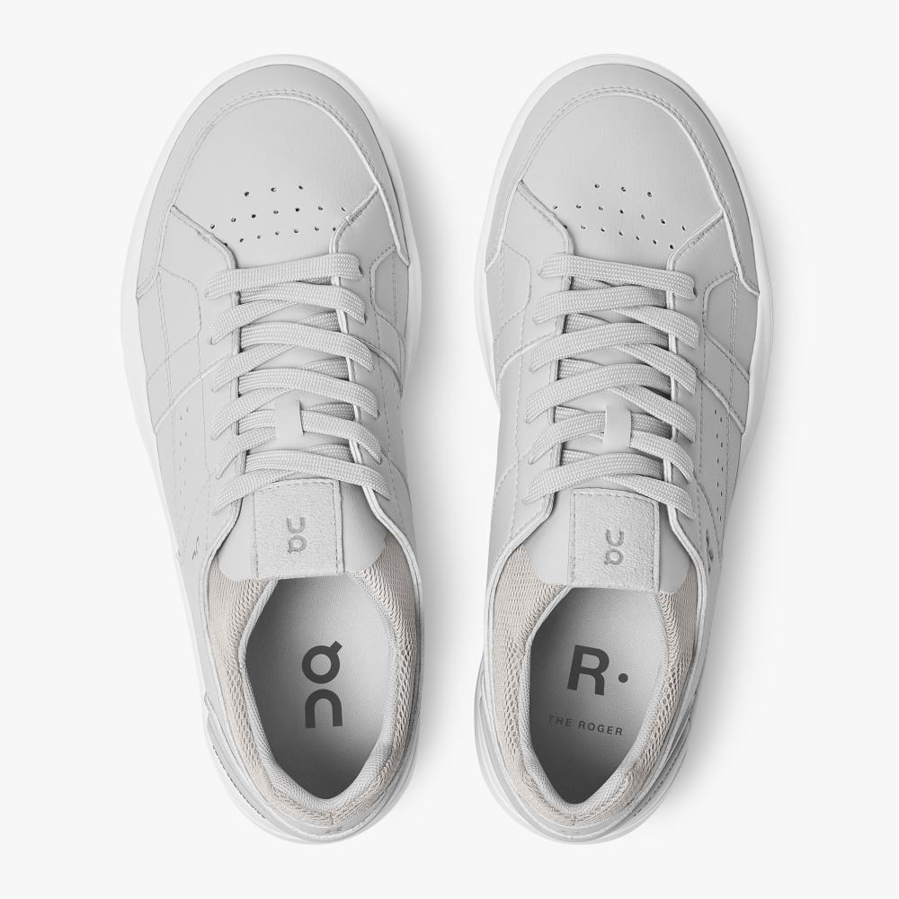 On THE ROGER Clubhouse: the expressive everyday sneaker - Glacier | White ON95XF401 - Image 3