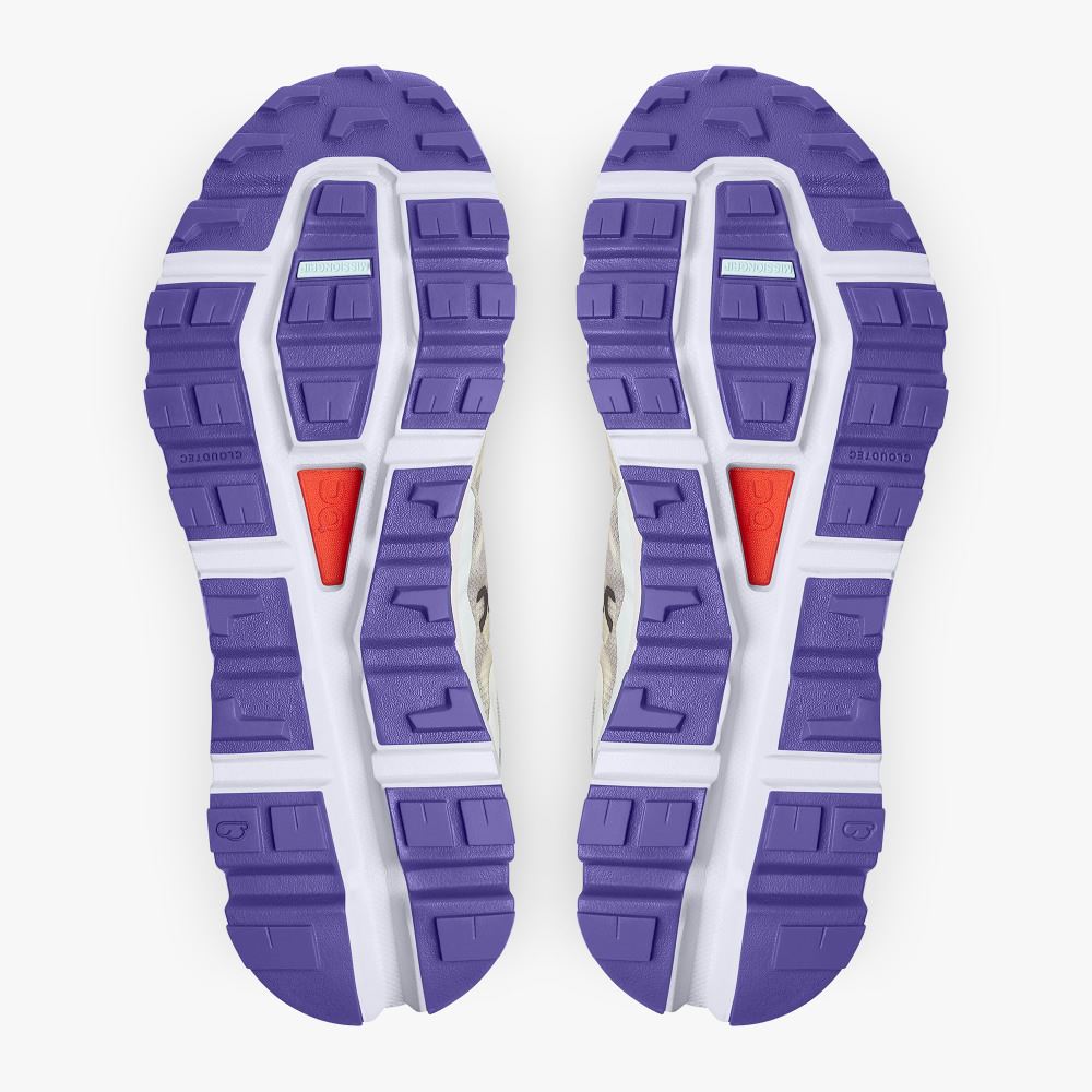 On The Cloudvista: Lightweight Trail Running & Hiking shoe - Frost | Mineral ON95XF88 - Image 3