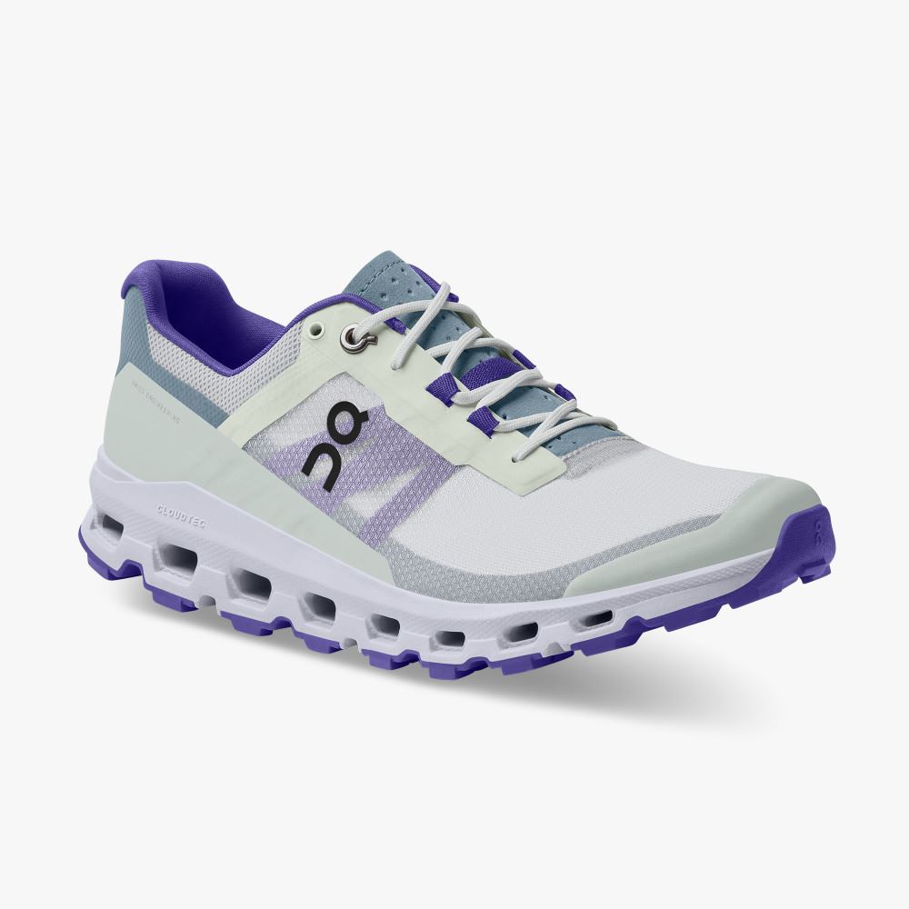 On The Cloudvista: Lightweight Trail Running & Hiking shoe - Frost | Mineral ON95XF88 - Image 6