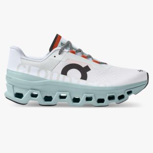 On The Cloudmonster: Lightweight cushioned running shoe - Frost | Surf ON95XF33