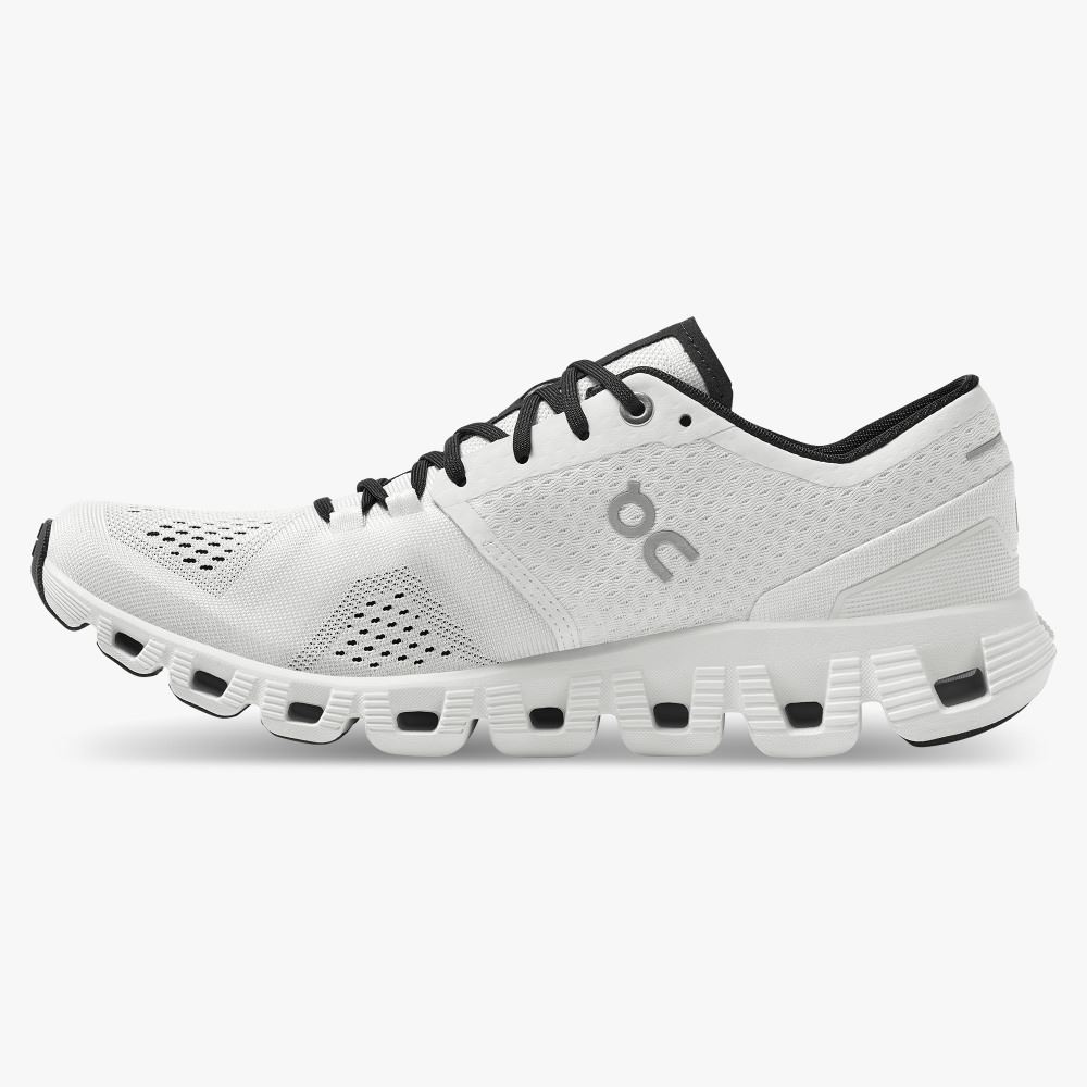 On New Cloud X - Workout and Cross Training Shoe - White | Black ON95XF362 - Image 5