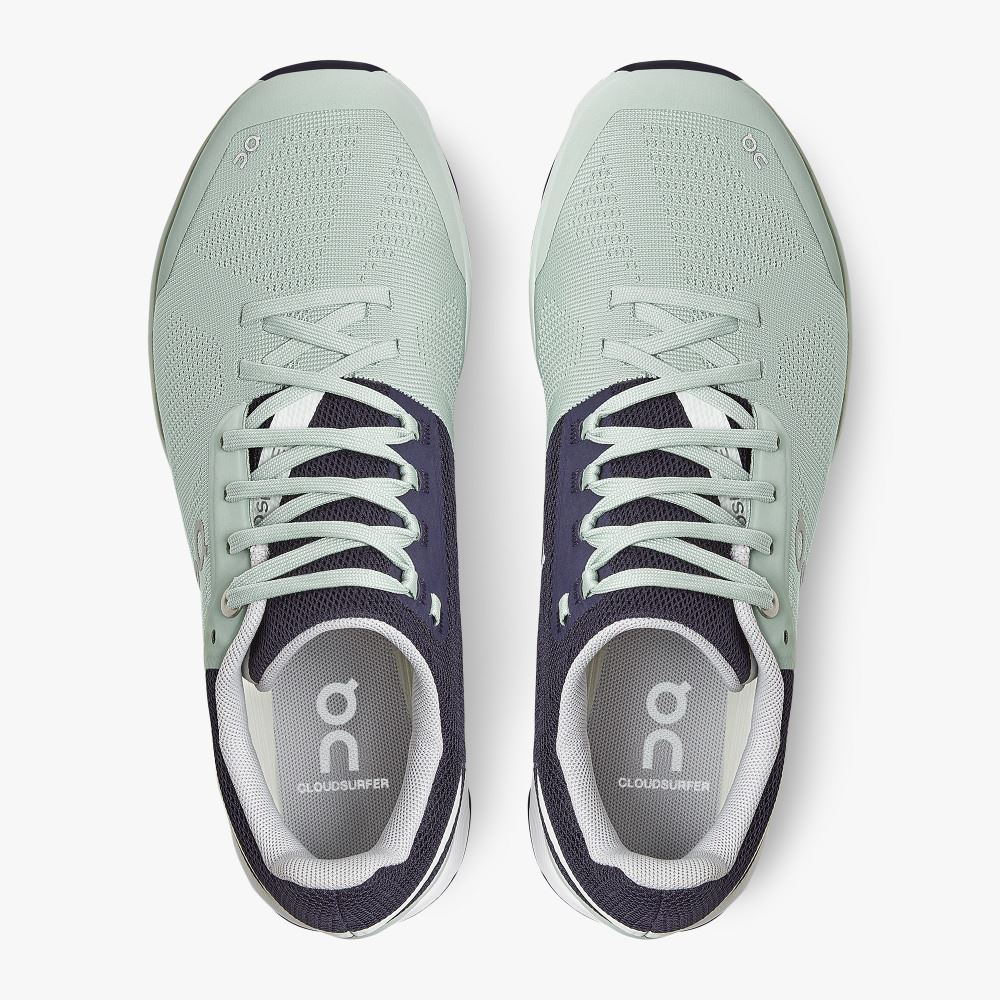 On New Cloudsurfer 6 - Lightweight Road Running Shoe - Fennel | Ink ON95XF141 - Image 2