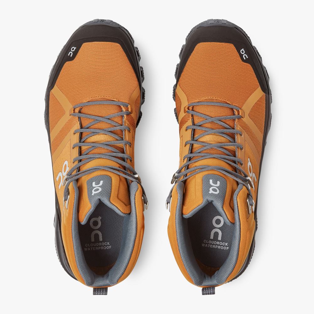 On Cloudrock Waterproof - The Lightweight Hiking Boot - Pecan | Brown ON95XF14 - Image 2