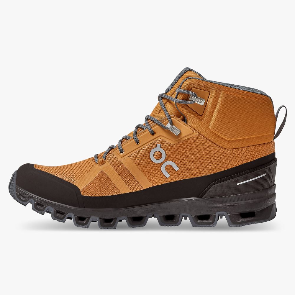 On Cloudrock Waterproof - The Lightweight Hiking Boot - Pecan | Brown ON95XF14 - Image 4