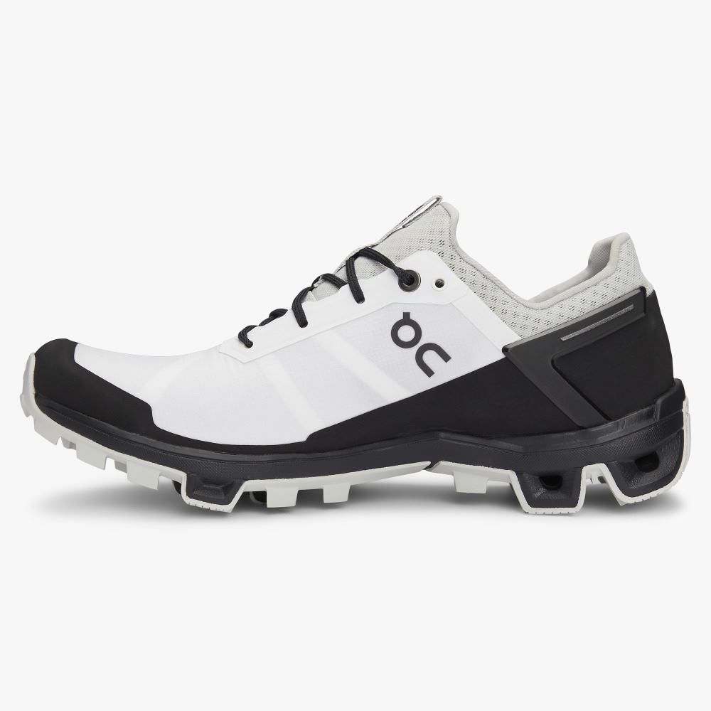 On Cloudventure Peak - Lightweight Trail Running Shoe - White | Black ON95XF106 - Image 4