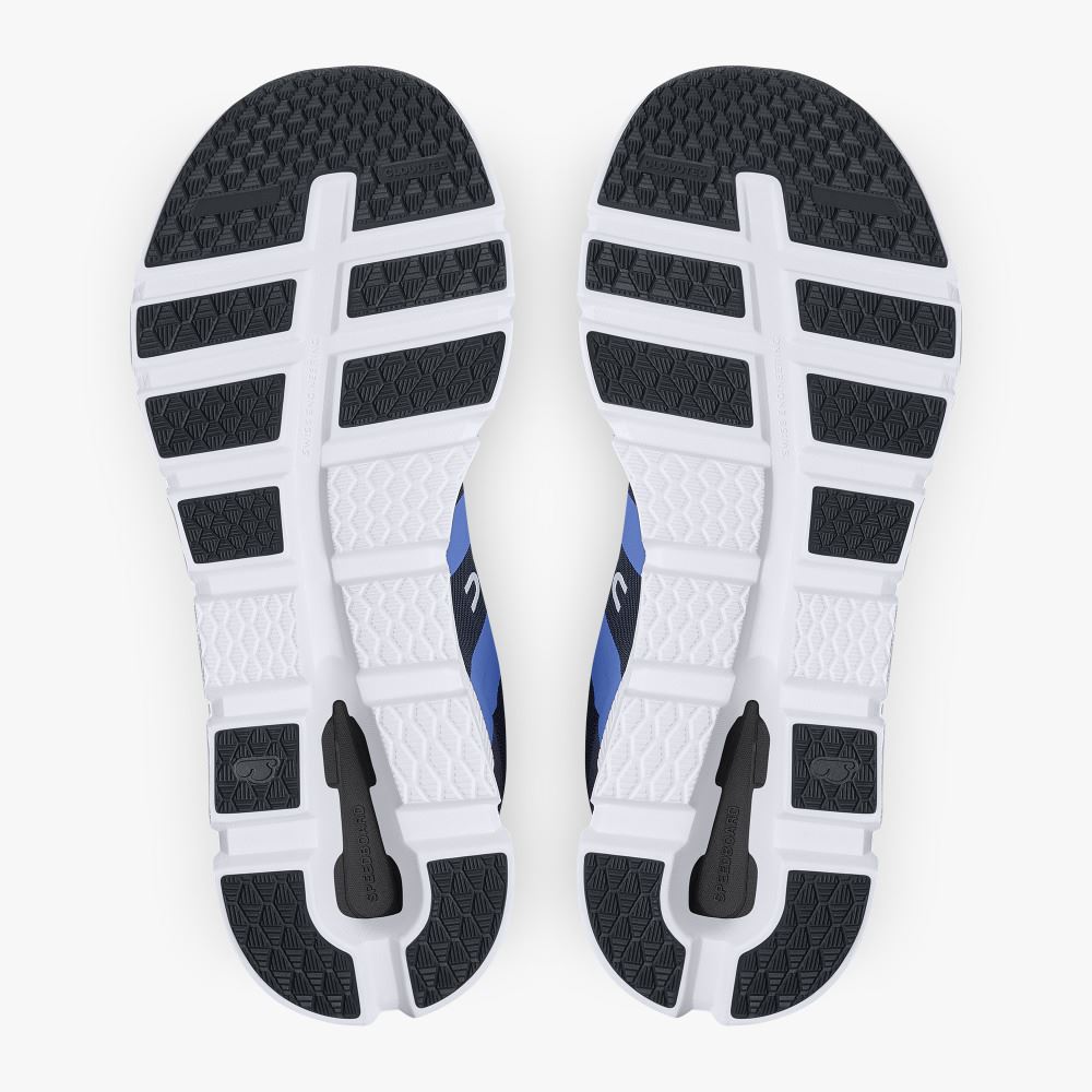On The Cloudrunner: Supportive & Breathable Running Shoe - Metal | Midnight ON95XF29 - Image 3