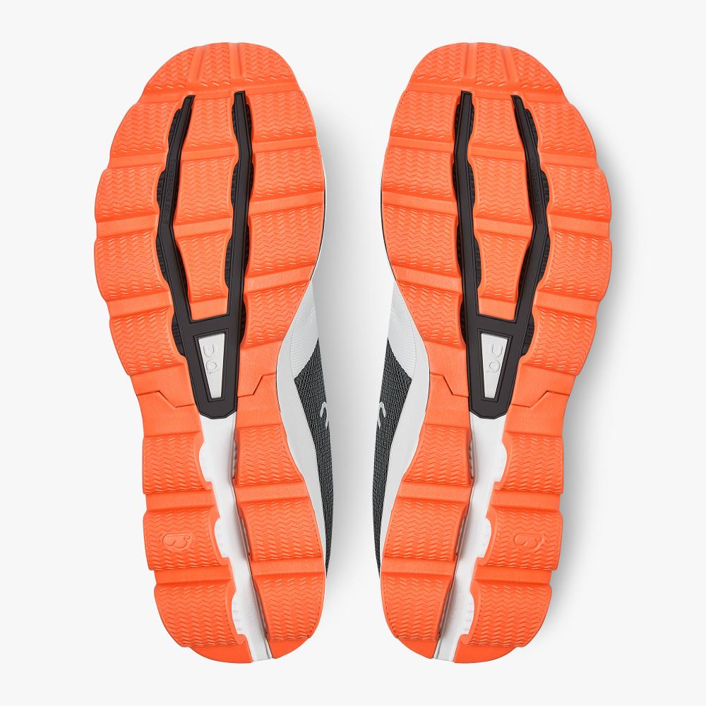 On New Cloudsurfer 6 - Lightweight Road Running Shoe - Frost | Flame ON95XF58 - Image 3