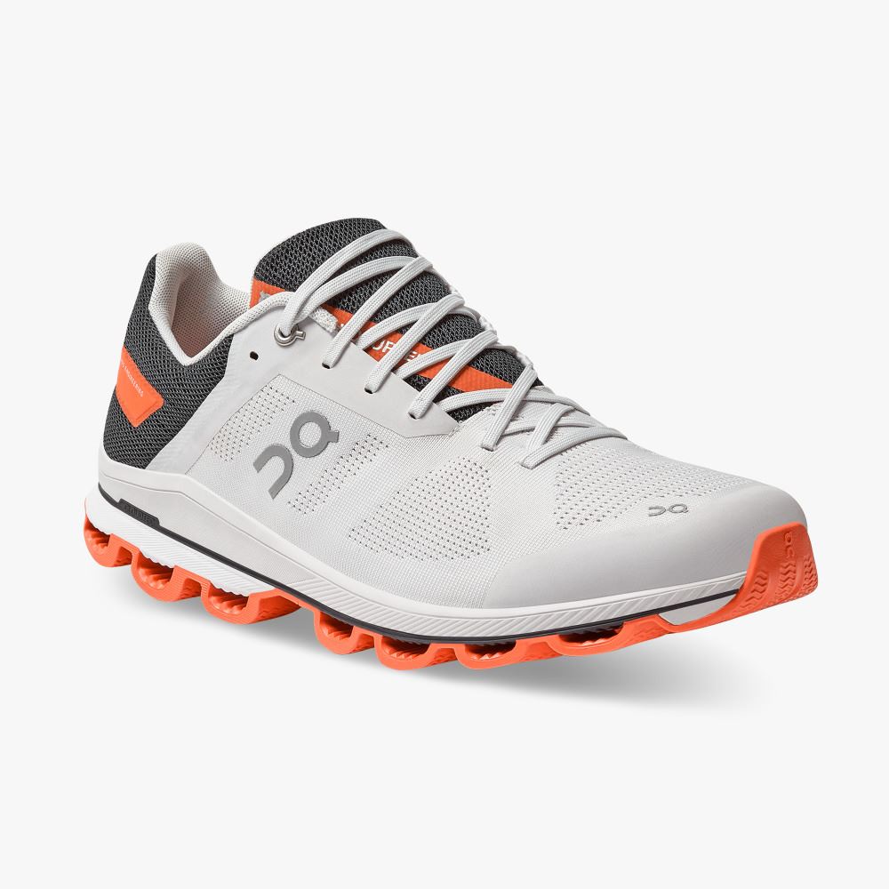 On New Cloudsurfer 6 - Lightweight Road Running Shoe - Frost | Flame ON95XF58 - Image 6