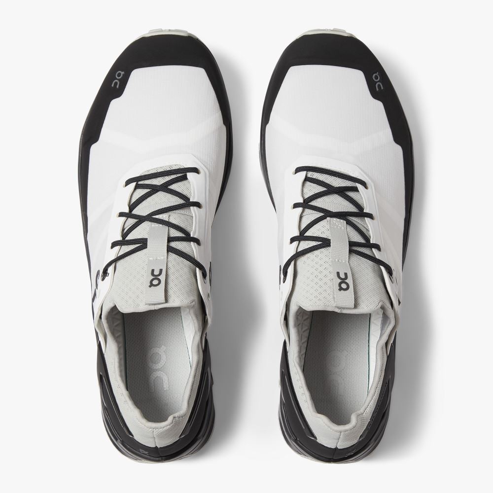 On Cloudventure Peak - Lightweight Trail Running Shoe - White | Black ON95XF68 - Image 2