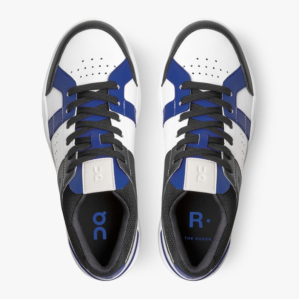 On THE ROGER Clubhouse Limited Edition: everyday sneaker - White | Indigo ON95XF397 - Image 2