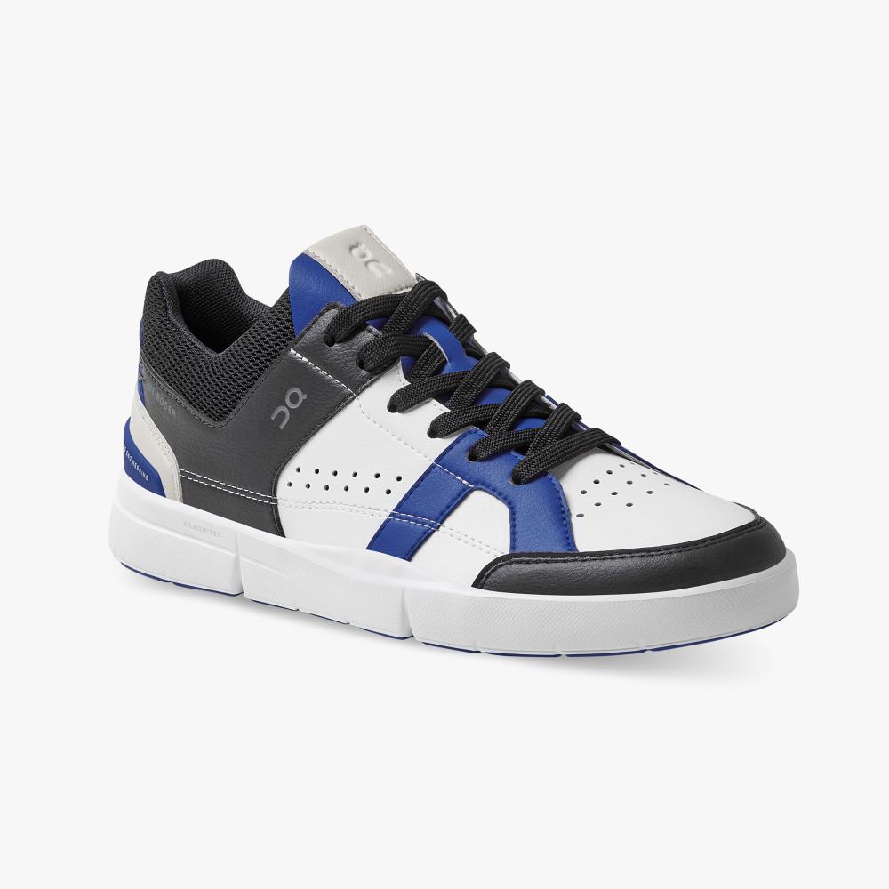 On THE ROGER Clubhouse Limited Edition: everyday sneaker - White | Indigo ON95XF397 - Image 6