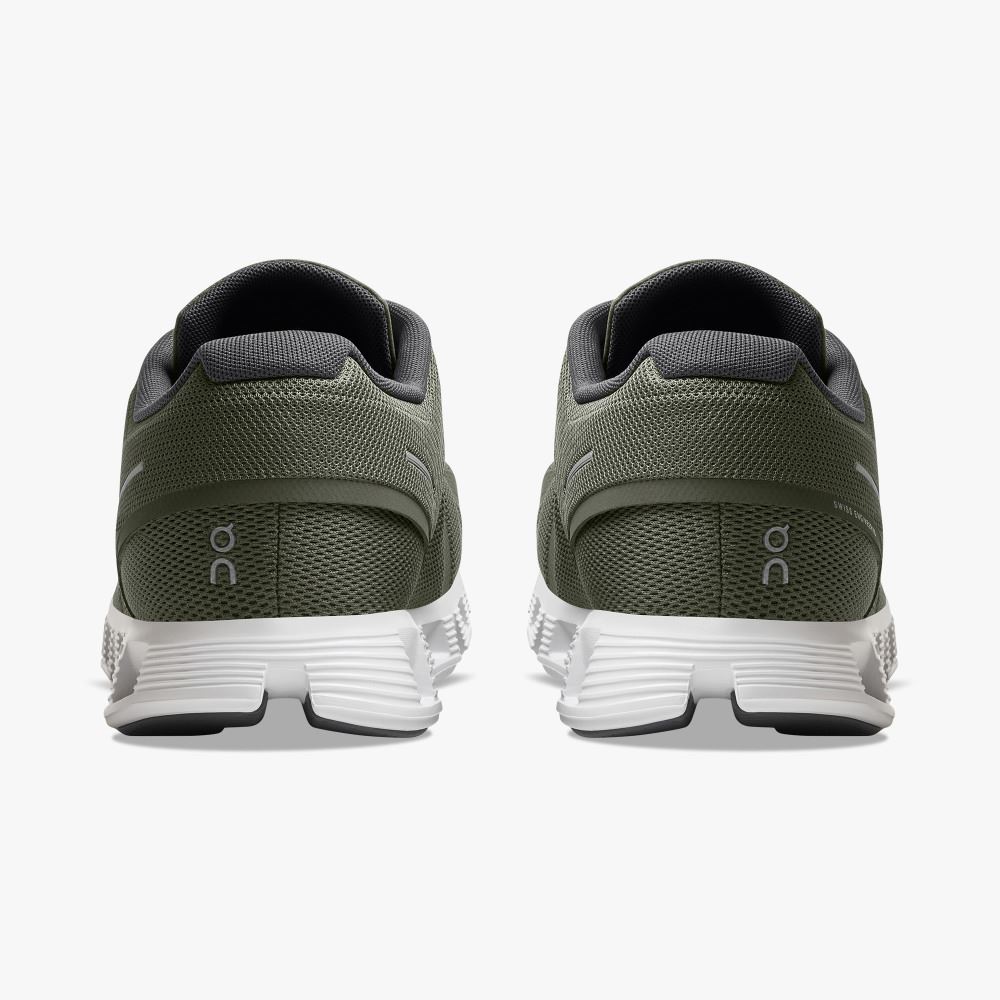 On Running 5 - the lightweight shoe for everyday performance - Olive | White ON95XF185 - Image 5