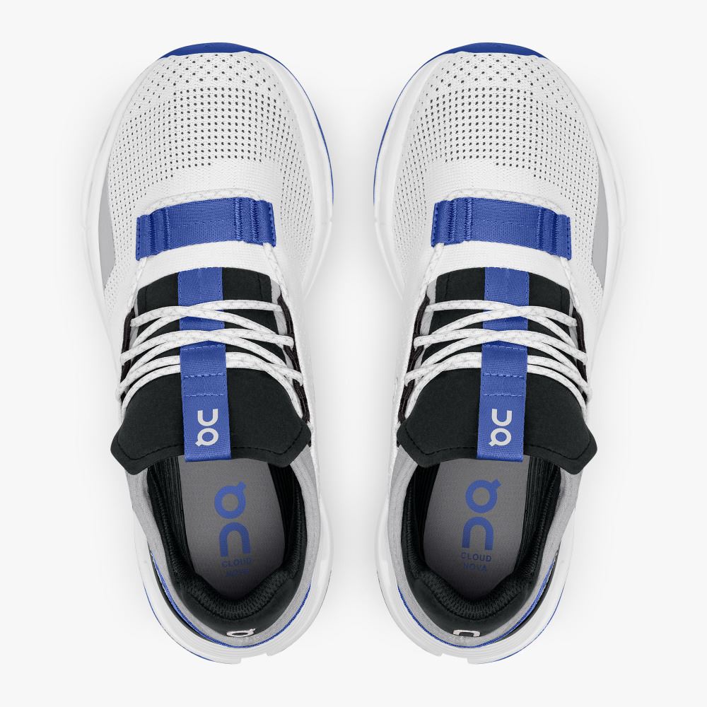 On Runningnova - The lightweight sneaker for all-day comfort - White | Cobalt ON95XF375 - Image 2