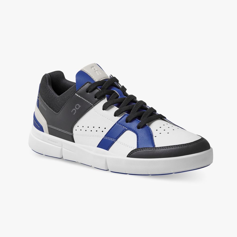On THE ROGER Clubhouse Limited Edition: everyday sneaker - White | Indigo ON95XF284 - Image 6