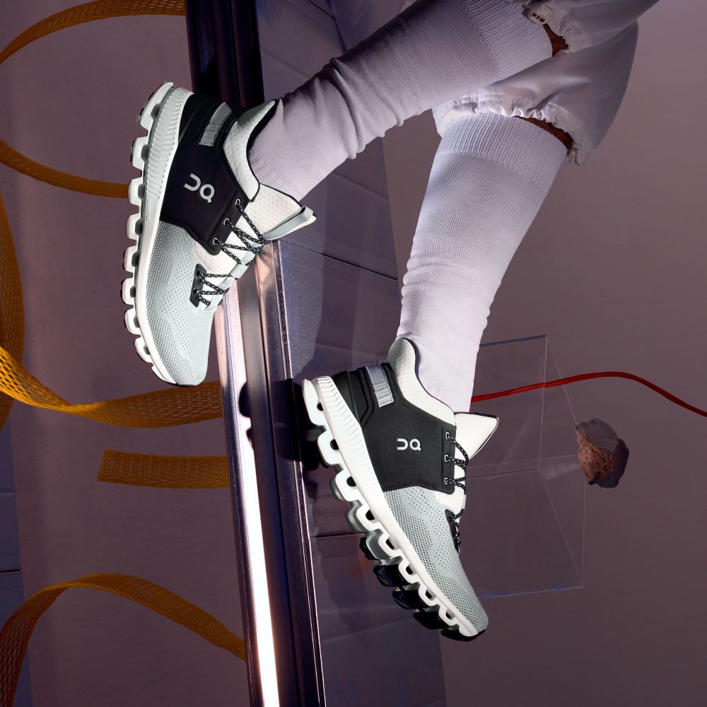 On Running Hi Edge - The street-ready sneaker silhouette - Glacier | Black ON95XF203 - Image 3